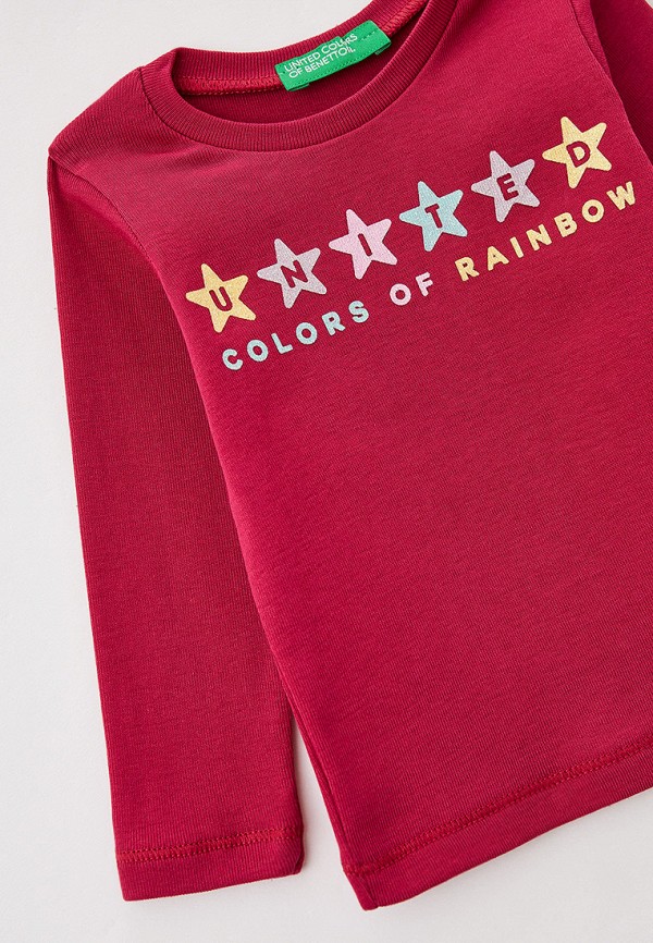 

Лонгслив United Colors of Benetton, Красный