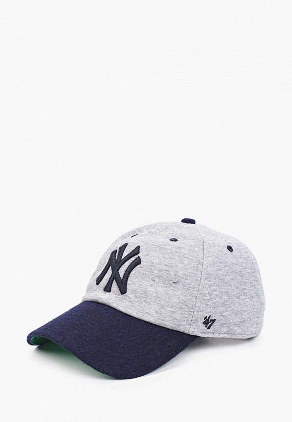 

Бейсболка '47 Brand, Серый, MLB New York Yankees
