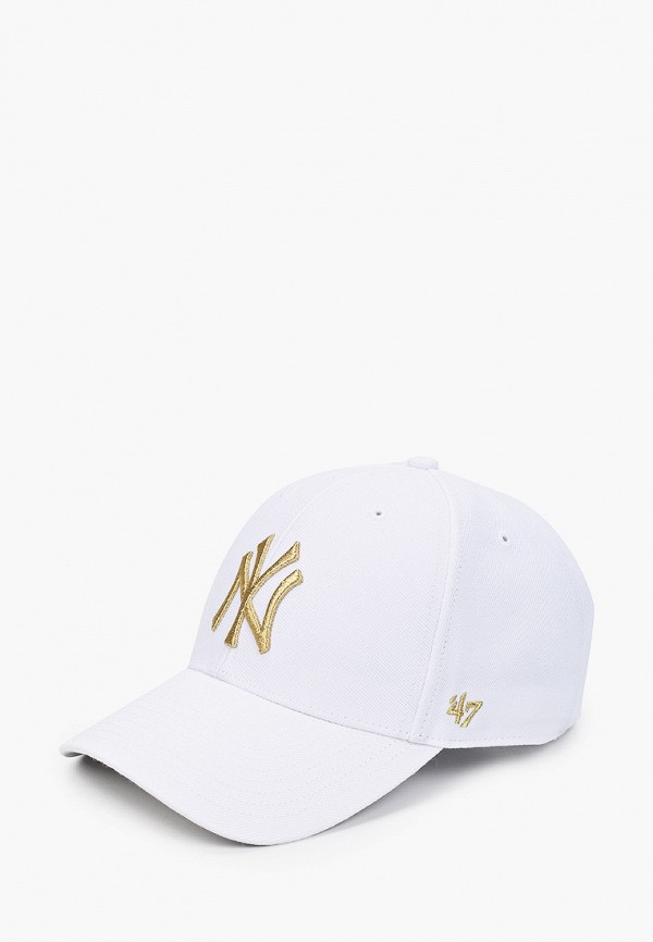 

Бейсболка '47 Brand, Белый, MLB New York Yankees