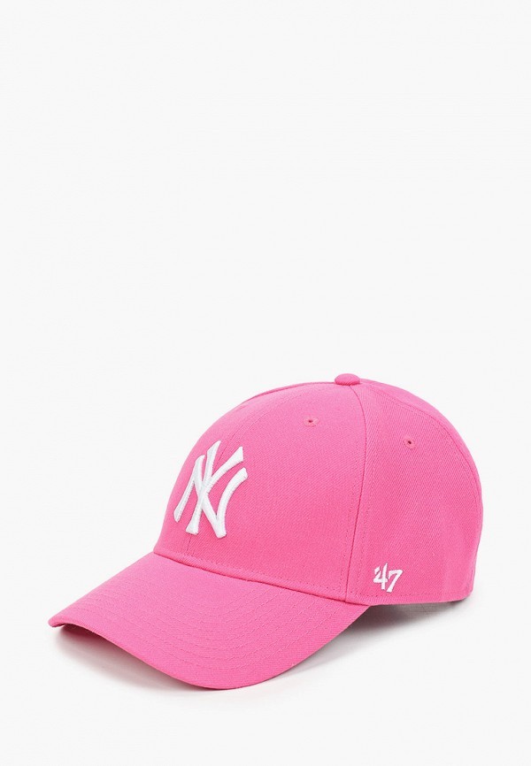 

Бейсболка '47 Brand, Розовый, MLB New York Yankees
