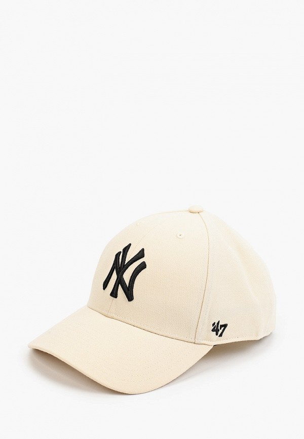 

Бейсболка '47 Brand, Бежевый, MLB New York Yankees