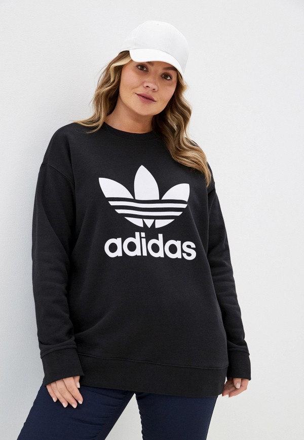 

Свитшот adidas Originals, Черный, TRF CREW SWEAT