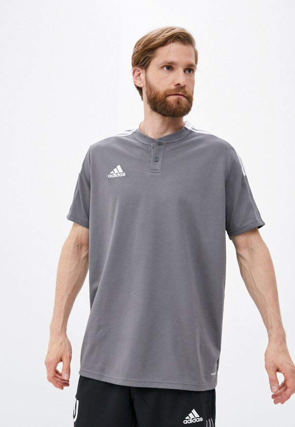 

Поло adidas, Серый, TIRO21 POLO