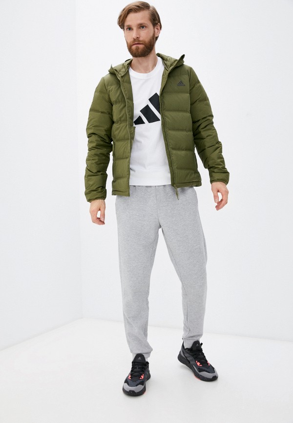 

Пуховик adidas, Хаки, HELIONIC HO JKT