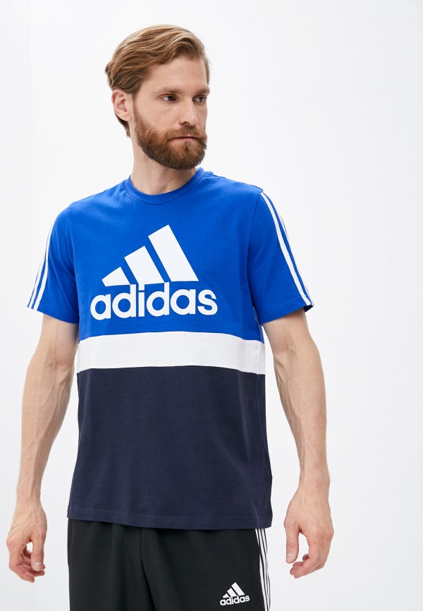 

Футболка спортивная adidas, Синий, M CB T