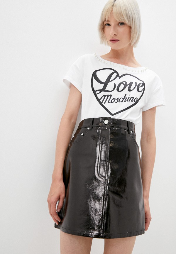 

Футболка Love Moschino, Белый