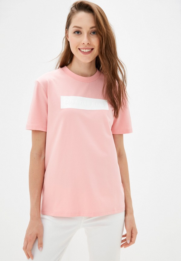 

Футболка Calvin Klein Jeans, Розовый