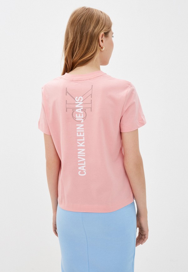

Футболка Calvin Klein Jeans, Розовый