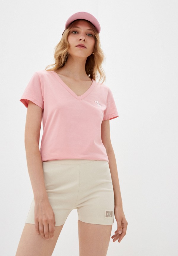 

Футболка Calvin Klein Jeans, Розовый, Calvin Klein Jeans RTLAAM228601