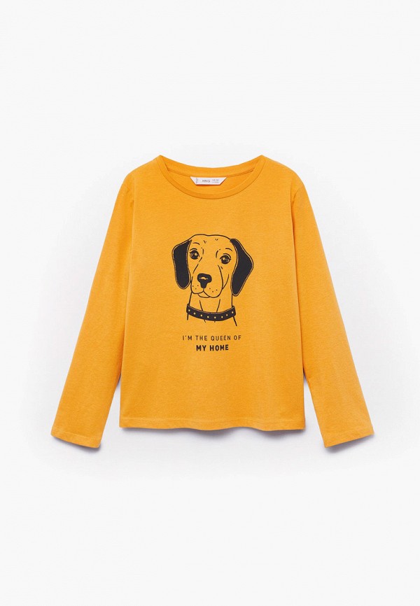 

Лонгслив Mango Kids, Желтый, Mango Kids RTLAAM269401