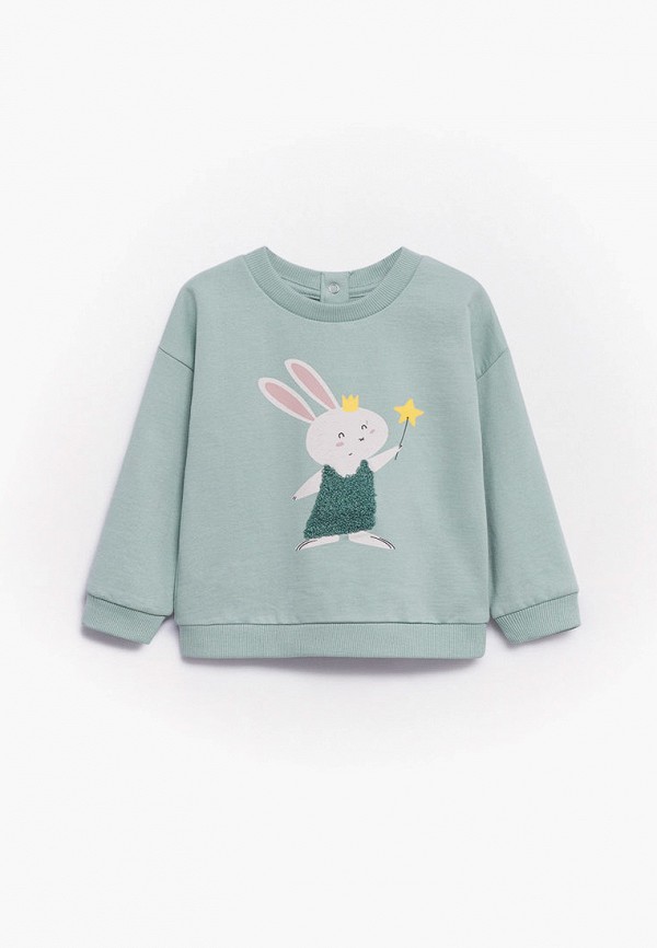 

Свитшот Mango Kids, Бирюзовый, MIRES1