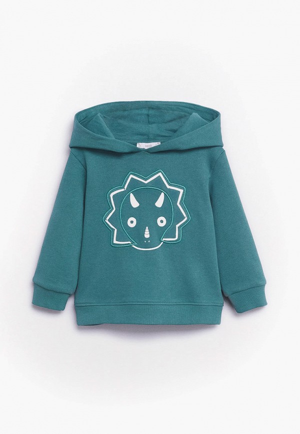 

Худи Mango Kids, Бирюзовый, REX
