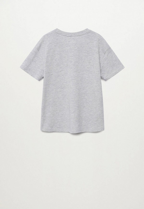 

Футболка Mango Kids, Серый, SPACE