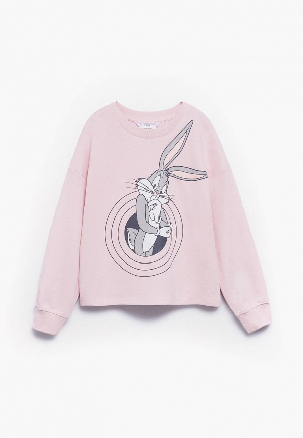 

Свитшот Mango Kids, Розовый, FOLK