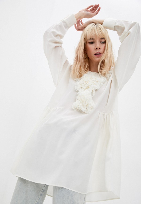 

Блуза Ermanno Ermanno Scervino, Бежевый