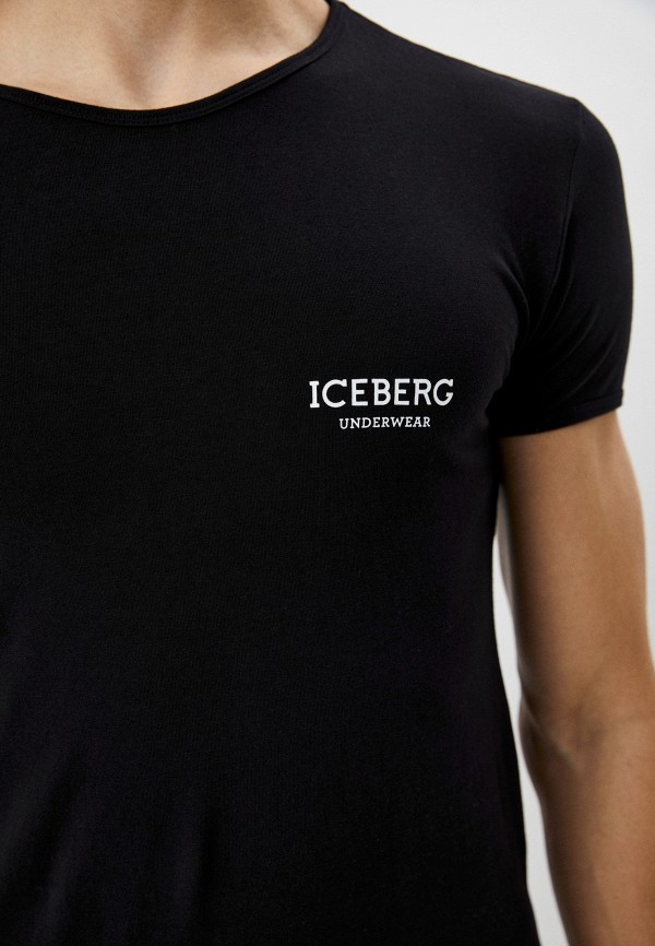 Футболка Iceberg черный, размер 46, фото 4