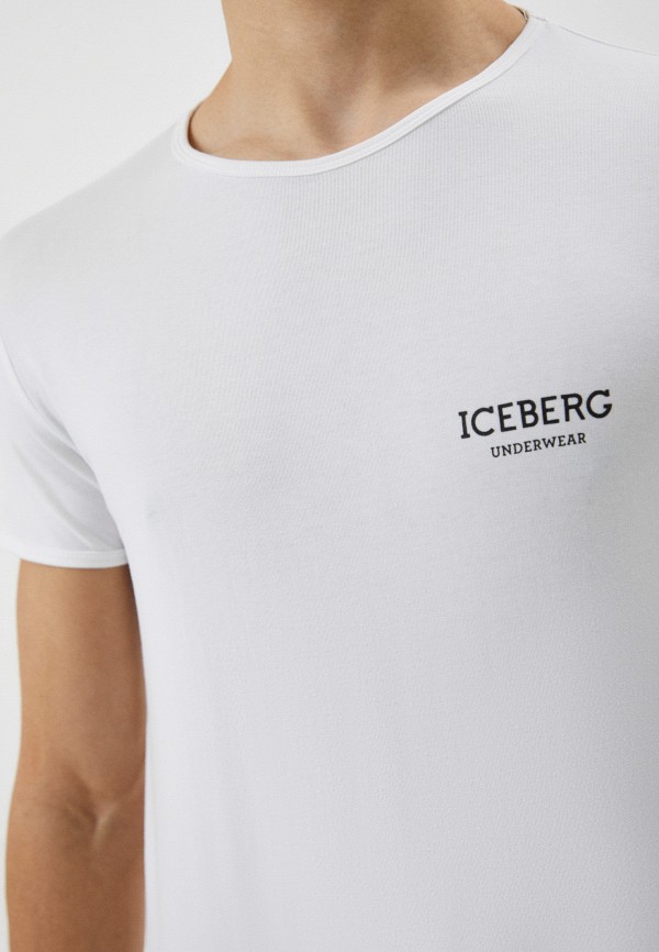 Футболка Iceberg белый, размер 52, фото 4