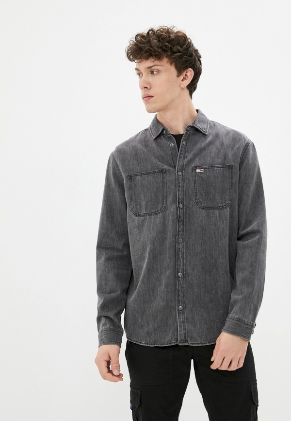 

Рубашка джинсовая Tommy Jeans, Серый