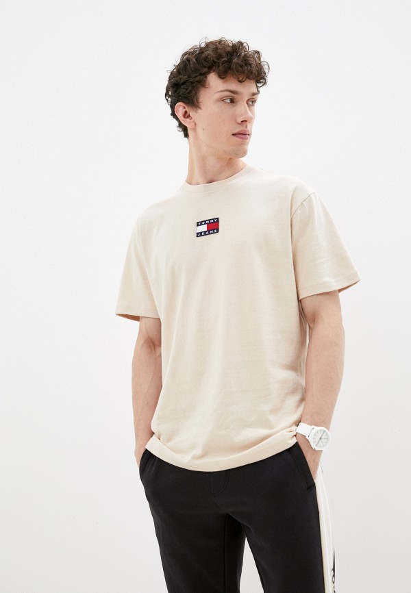 

Футболка Tommy Jeans, Бежевый