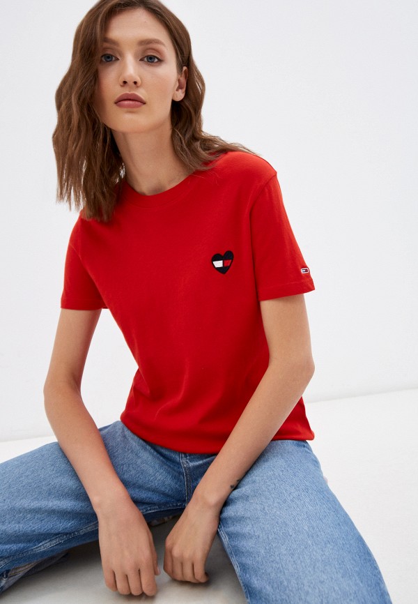 

Футболка Tommy Jeans, Красный