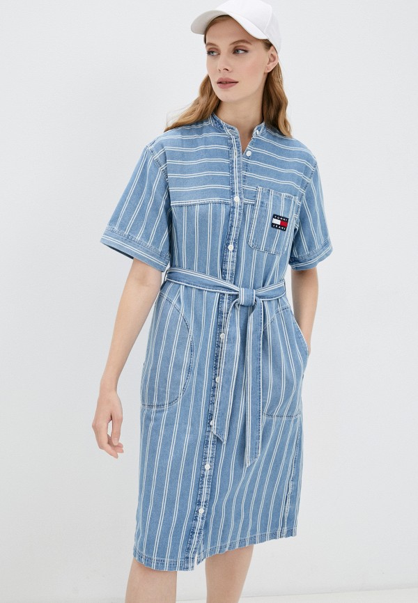 

Платье джинсовое Tommy Jeans, Голубой