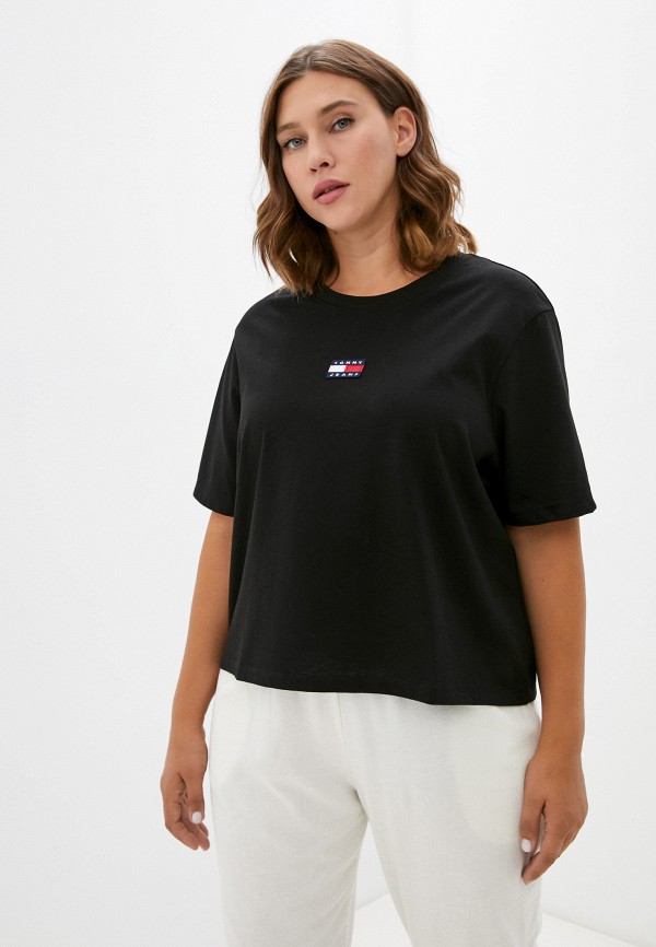 

Футболка Tommy Jeans, Черный, CURVE