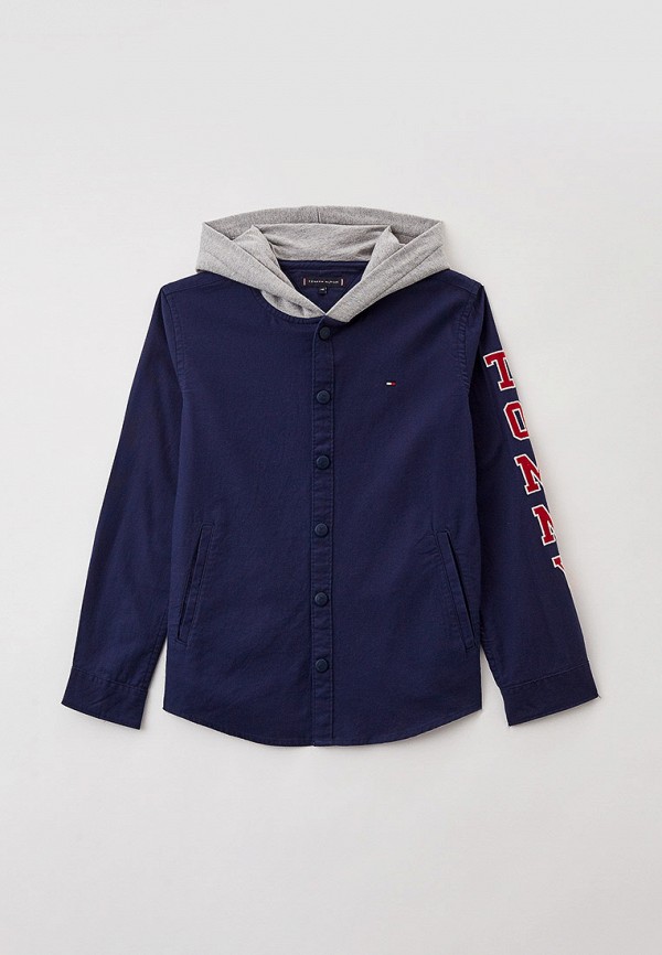 Рубашка Tommy Hilfiger синий KB0KB06329 RTLAAM323601