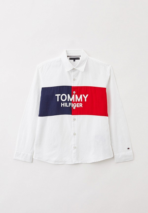 Рубашка Tommy Hilfiger белый KB0KB06409 RTLAAM324201