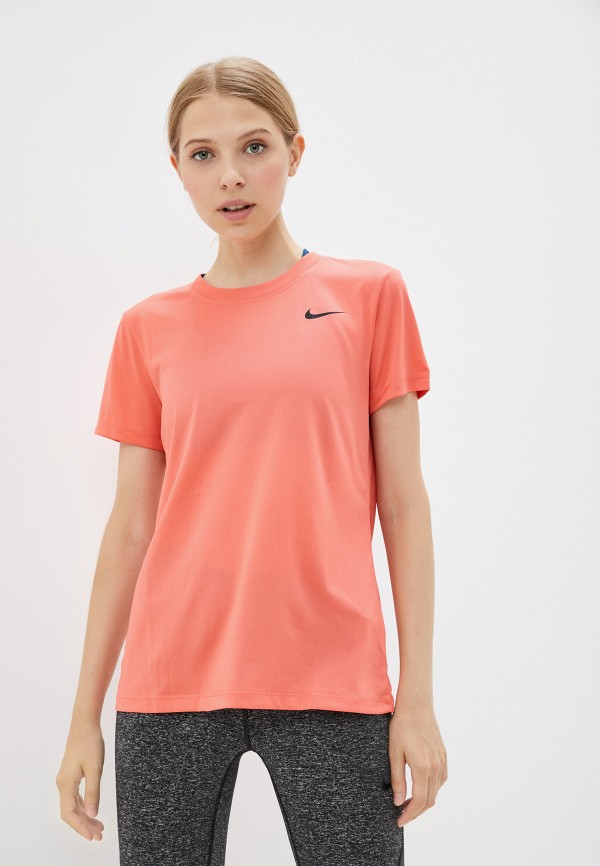 

Футболка спортивная Nike, Коралловый, W NK DF LEG TEE CREW