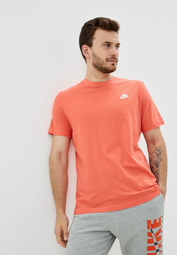 

Футболка Nike, Коралловый, M NSW CLUB TEE
