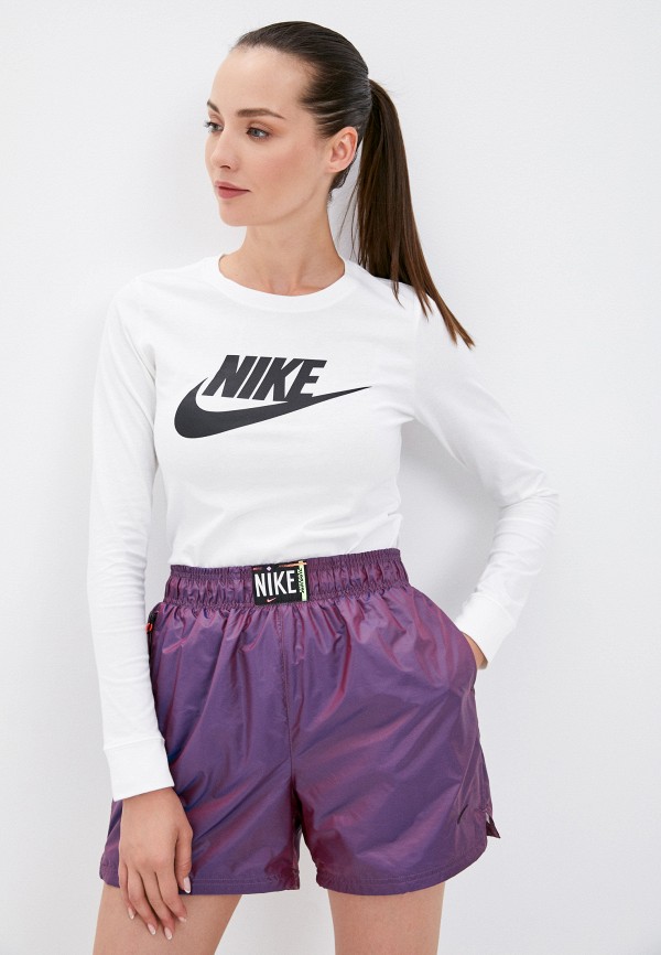 

Лонгслив Nike, Белый, W NSW TEE ESSNTL LS ICON FTR