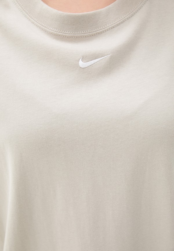

Футболка Nike, Бежевый, W NSW ESSNTL SS TOP BF PLUS