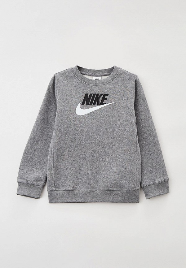 

Свитшот Nike, Серый, B NSW CLUB HBR CREW