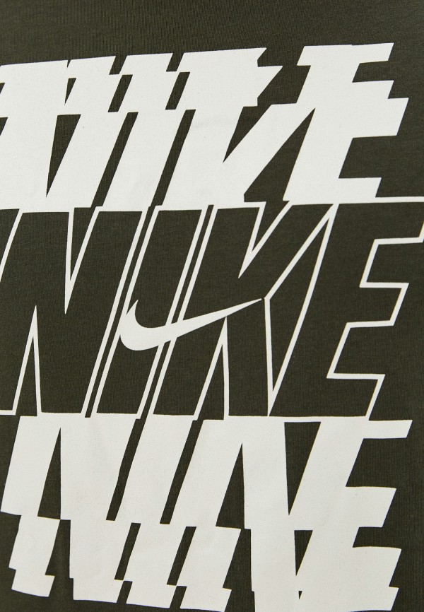 

Футболка Nike, Хаки, M NSW TEE SWOOSH/BLOCK 12MO