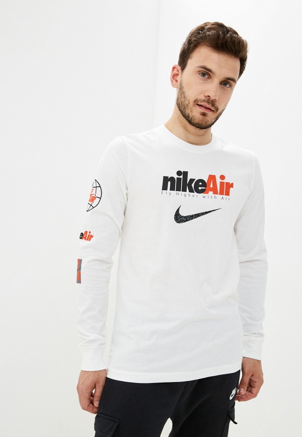 

Лонгслив Nike, Белый, M NSW TEE LS SWOOSH BY AIR GX