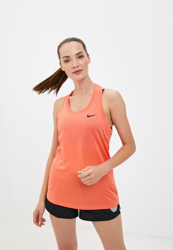 

Майка спортивная Nike, Коралловый, W NK DF LEG RACEBACK TANK
