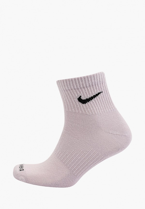 

Носки 3 пары Nike, Разноцветный, U NK EVRY PLUS LTWT ANKLE 3PR