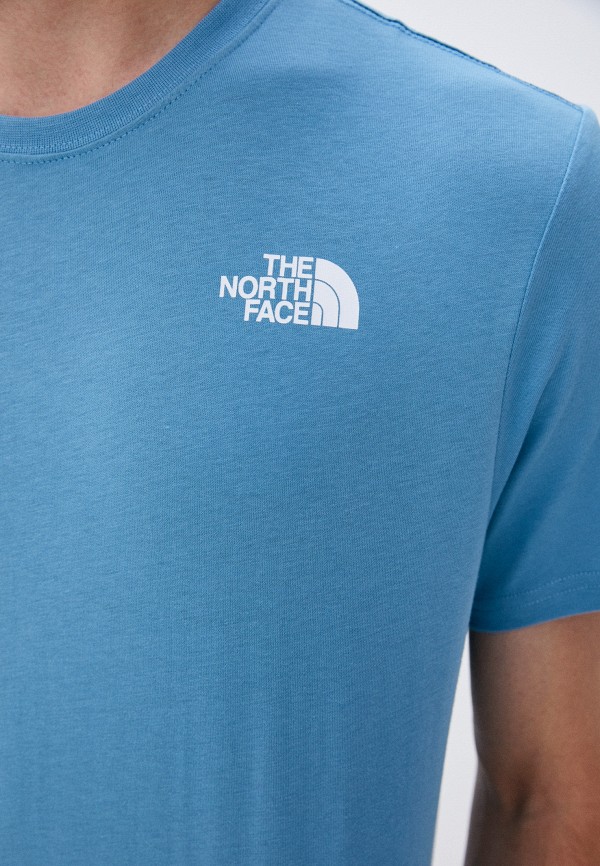

Футболка The North Face, Голубой, M S/S RED BOX TEE