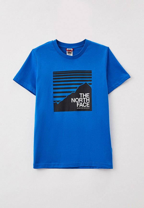 

Футболка The North Face, Синий, Y S/S BOX TEE