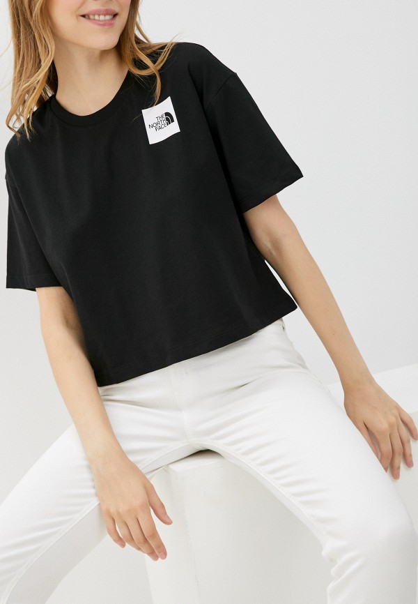 

Футболка The North Face, Черный, W CROPPED FINE TEE