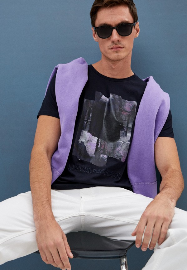 

Футболка Emporio Armani, Синий