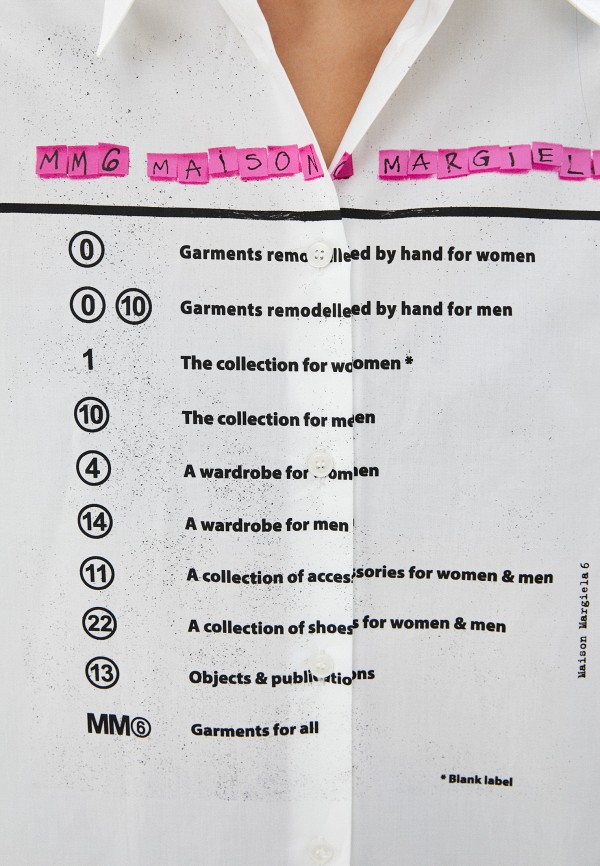 фото Рубашка mm6 maison margiela
