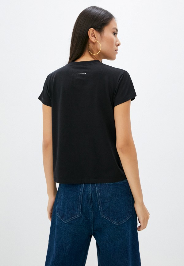 

Футболка MM6 Maison Margiela, Черный