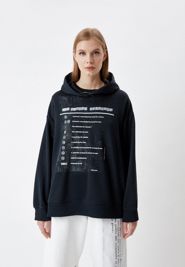 

Худи MM6 Maison Margiela, Синий, MM6 Maison Margiela RTLAAM408401