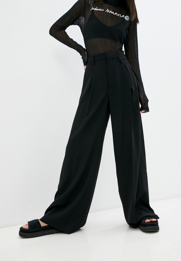 

Брюки MM6 Maison Margiela, Черный, MM6 Maison Margiela RTLAAM409801
