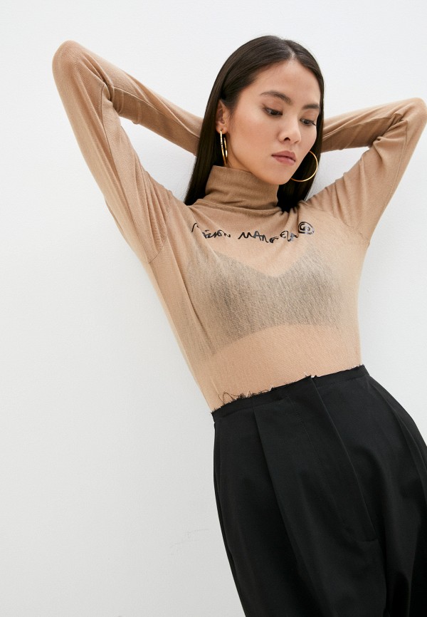 

Водолазка MM6 Maison Margiela, Бежевый