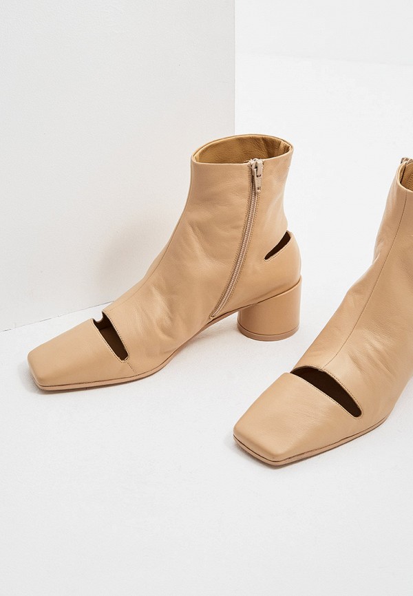 

Ботильоны MM6 Maison Margiela, Бежевый, MM6 Maison Margiela RTLAAM413601