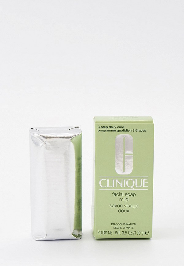 

Мыло для лица Clinique, Прозрачный, мягкое Facial Soap Mild, 100 г
