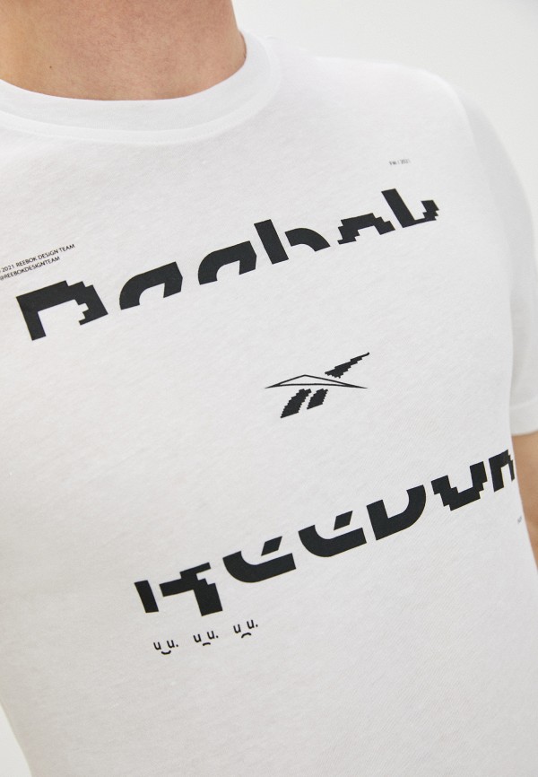 

Футболка Reebok, Белый, TS 60/40 TEE
