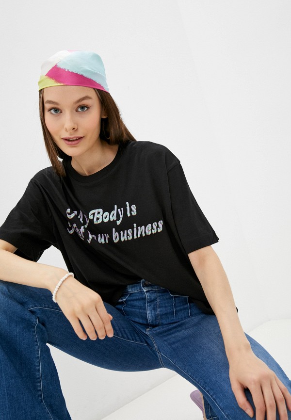 

Футболка Pimkie, Черный, Pimkie RTLAAM437401